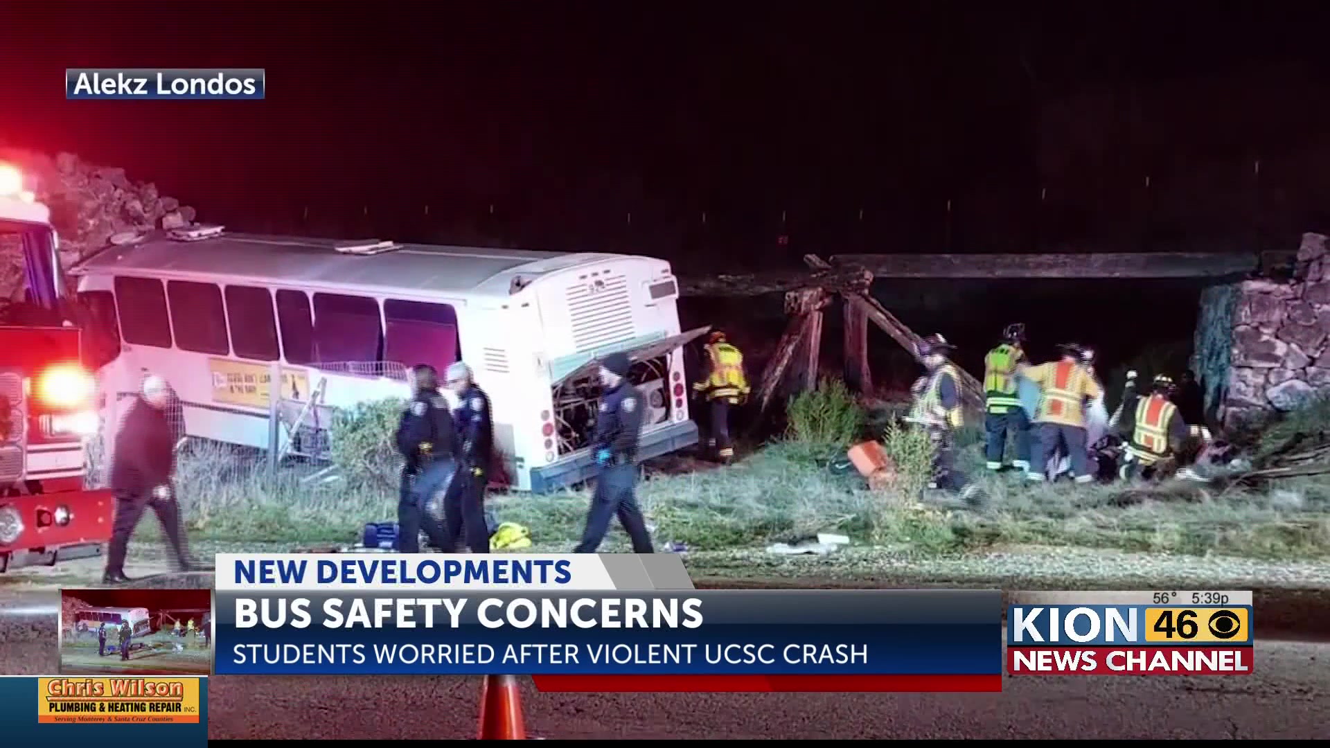 Bus driver involved in UC Santa Cruz crash has died KION546