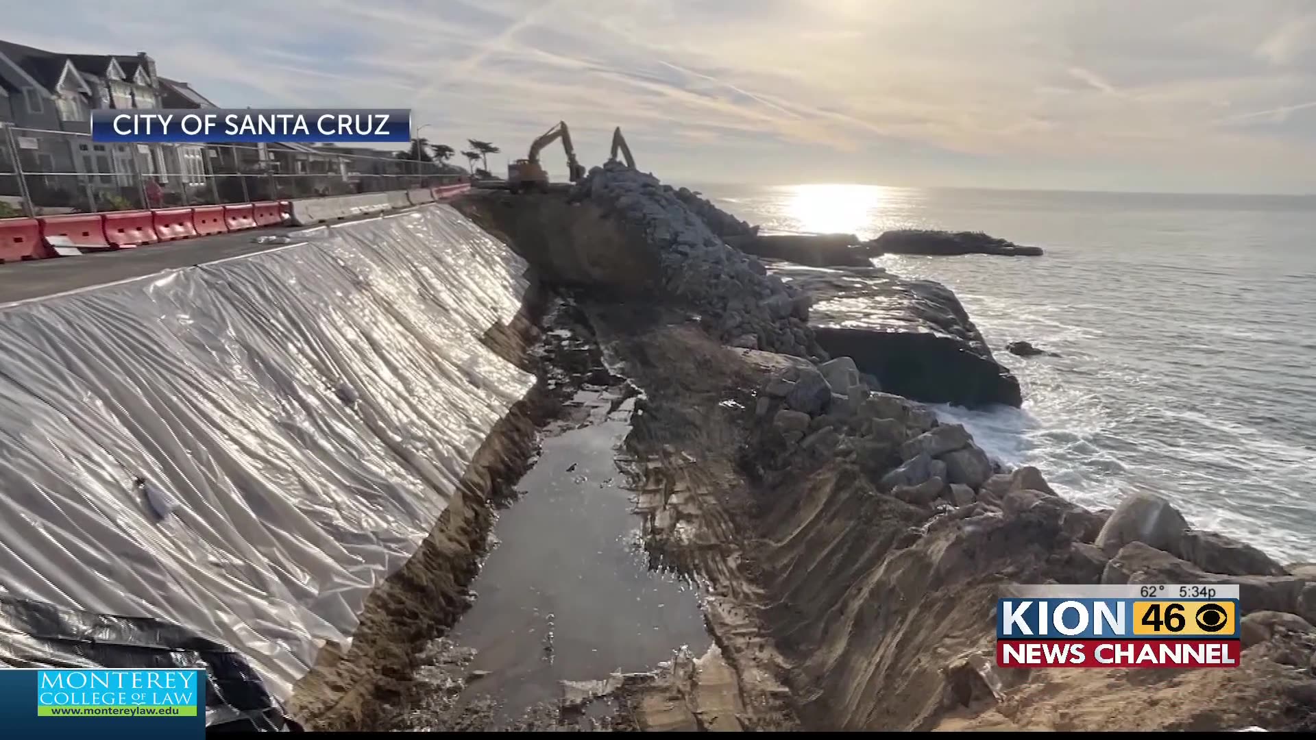 UC Santa Cruz Professor talks about the future of West Cliff Drive