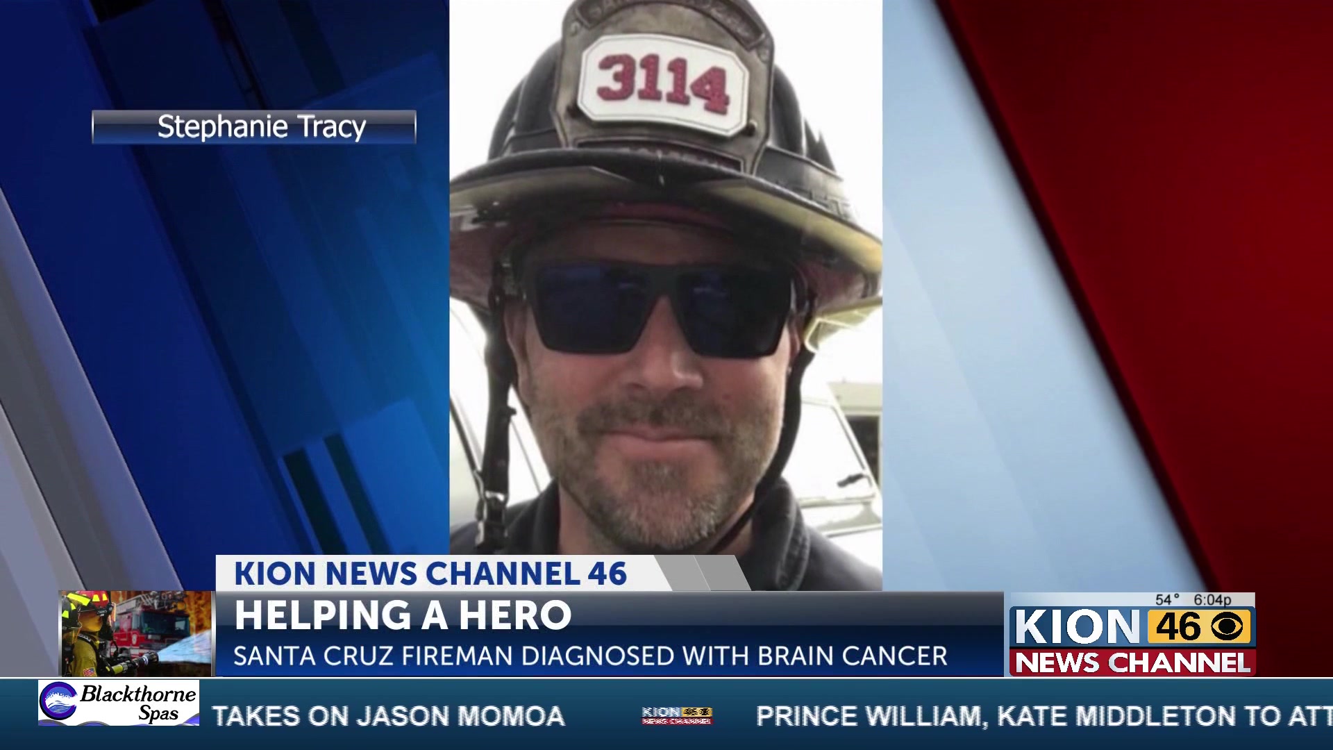 Santa Cruz Fire honors Captain Brian Tracy with Line of Duty Death